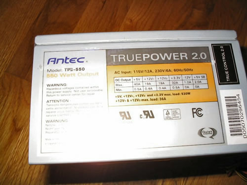 ANTEC True Power II 550W