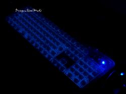 Oh ! Mon clavier est tout bleu