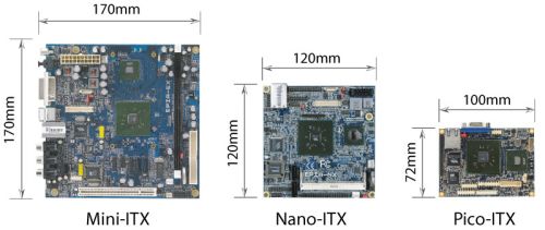 Pico-ITX : tout sur une carte de 10cm x 7,2cm