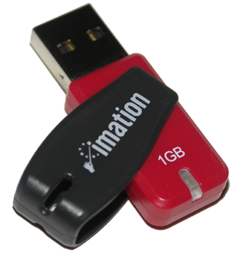 Test cl USB Imation Nano Flash Drive 1Go