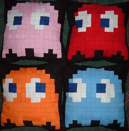 Coussin Pac Man
