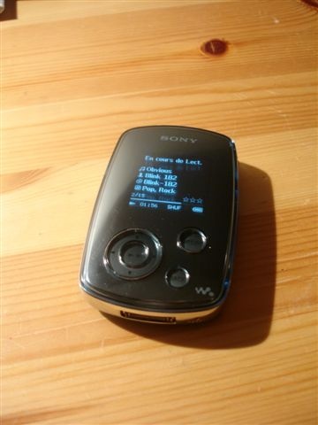 Test baladeur MP3 NW-A1200
