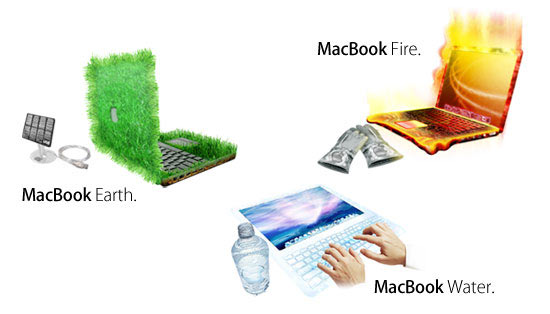 Les futures concepts MacBook