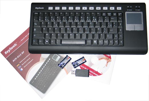 Test clavier salon Keysonic ACK-612RF