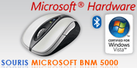 Test souris Microsoft Bluetooth Notebook Mouse 5000