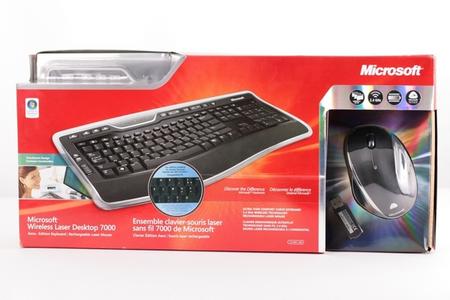 Test kit clavier/souris Microsoft Wireless Laser Desktop 7000 V2