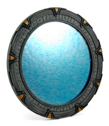 miroir porte des toiles Stargate