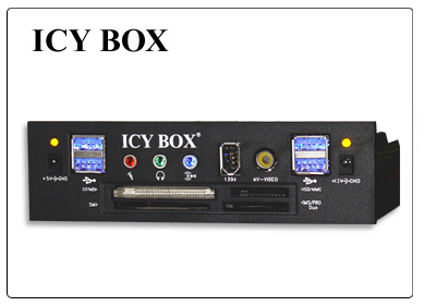 Test rack 5.25 pouces IcyBox IB-861-B