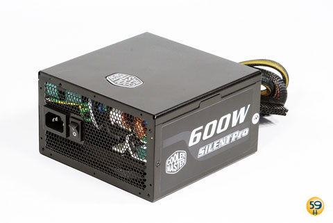 test alimentation Cooler master Silent Pro 600 W