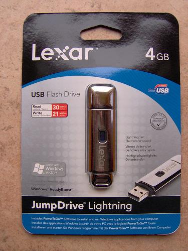 test cl USB La Lexar Lightning