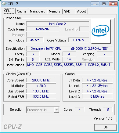 Test X58 et Intel Nehalem
