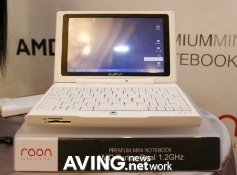 Raon Digital Everun le Netbook Dual-Core en AMD X2