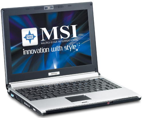 nouveau portable MSI 12 pouces MSI PX211 AMD Turion