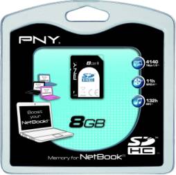 cartes SDHC Netbook PNY 8 16 Go