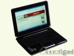 test du netbook Asus Eee 1000 H XP