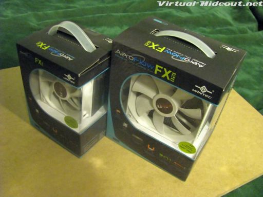 test ventirad CPU Vantec Aeroflow FX92 et FX120 HDT