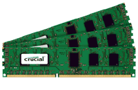 kit DDR3 Triple Channel Crucial