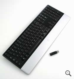 test clavier Logitech diNovo pour portable