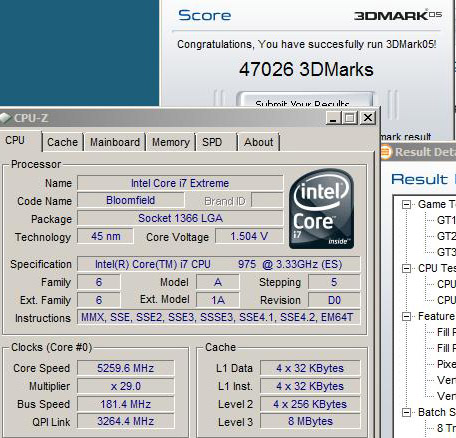 nouveau processeur Core i7 975 Extrme Edition
