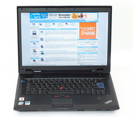 Test portable Thinkpad Lenovo SL500