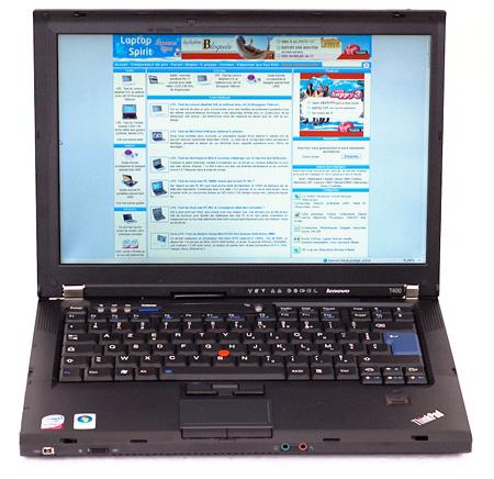 Test portable Lenovo ThinkPad T400
