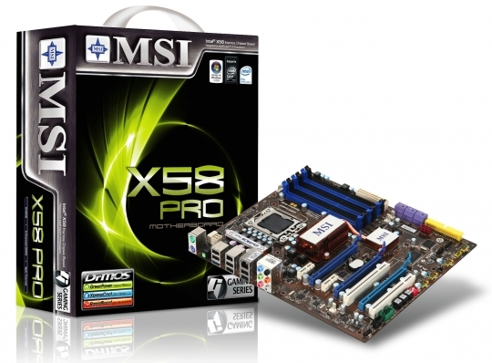 nouvealle carte mre X58 MSI Pro