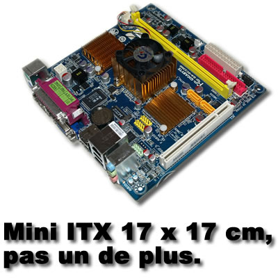 comparatif 4 plateformes Mini ITX