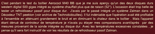 Refroidir passivement son HDD avec Zalman Refroidir passivement son HDD avec Zalman