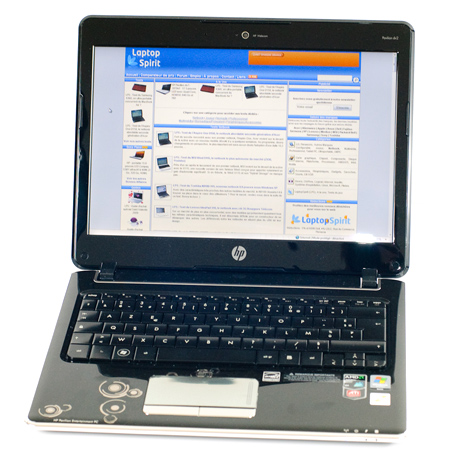 test portable HP DV2