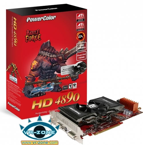 4890 Overclocked Editions chez Power Color