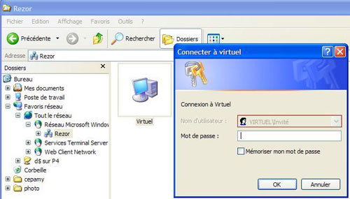 réseau local entre XP et Vista 