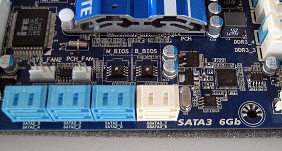 SATA 3 et USB 3 pour la nouvelle CM P55 de Gigabyte