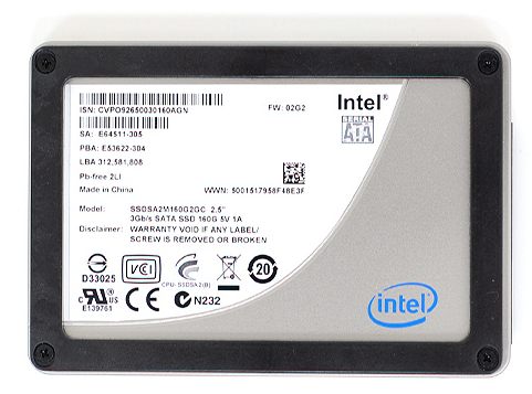 test nouveau Firmware SSD Intel