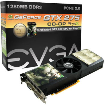 Quel tarif pour la carte Bi-GPU GTX275/GTS250 d'EVGA 