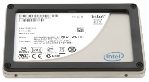 SSD SATA 3.0 intel X25-V