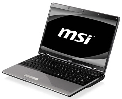msi notebook intel core i3 i5 DDR3 windows seven