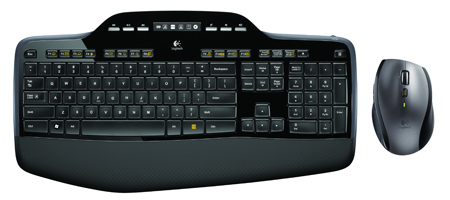 nouveau kit clavier/souris Logitech Wireless Desktop MK710