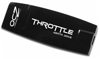 test clé USB OCZ Throttle 32 Go USB/E-SATA