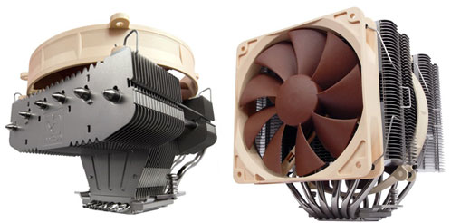 Deux Noctua en 140mm qu'ils sont terribles