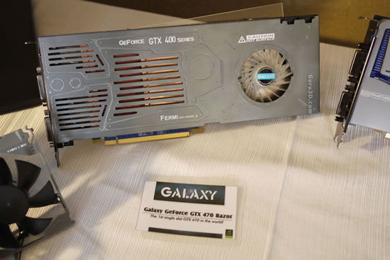 Galaxy : une autre carte Bi-GPU en GTX470 et GT240 et +