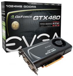EVGA sort deux versions de sa GTX 460 FTW