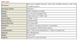 MSI : le GE603, un portable gamer