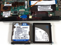 montage SSD netbook