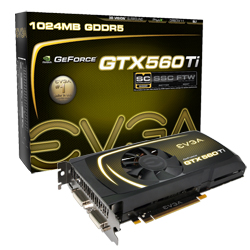 Deux versions de GTX 560 ti chez EVGA