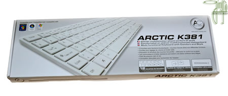 Le clavier Arctic K381 chez Ginjfo