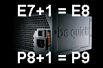 Test alimentation Be Quiet E8 et P9
