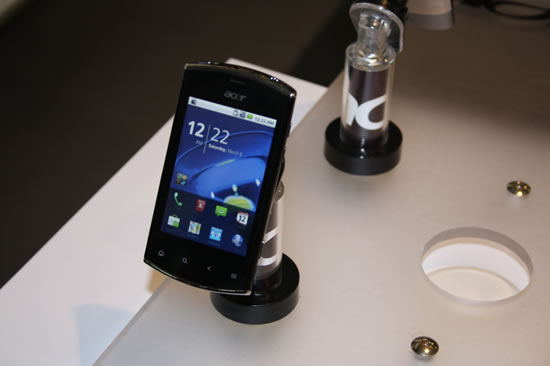 [ITP2011] On revient chez Acer, avec de la mobilité, et leur superbe téléphone en 4.8'' !