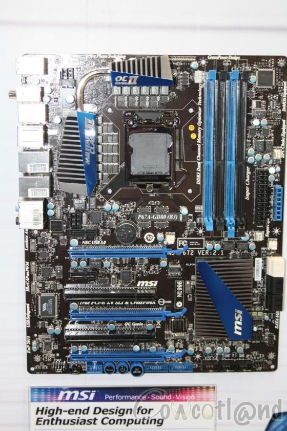 [CeBIT 2011] MSI Z68A GD80