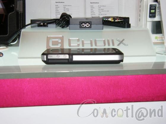 [CeBIT 2011] De jolis gadgets chez Choiix
