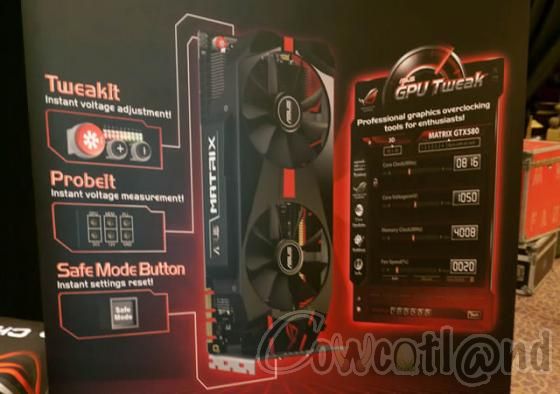[Computex 2011] GTX 580 MATRIX : � Neo, presse le bouton rouge ! �